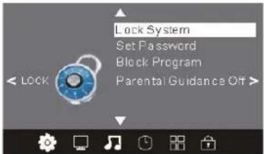 HAIER LET24C430 - LOCK MENU (menù blocco) - 1