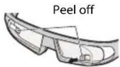 TOSHIBA 40TL933 - To set the 3D glasses: - 1