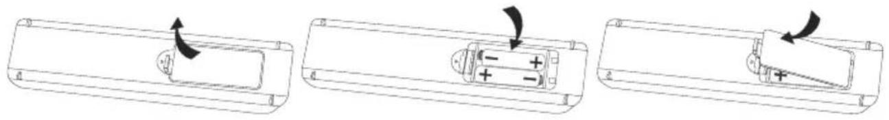 SALORA 22LED2005TD - BATTERY INSTALLATION - 1
