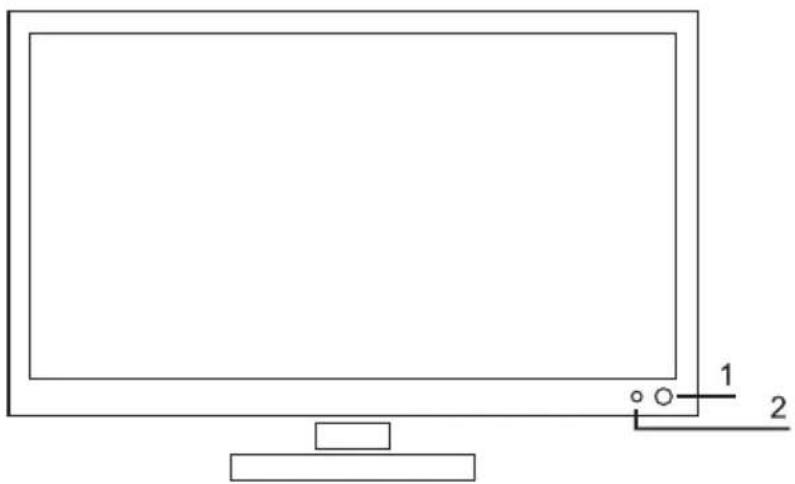 SALORA 22LED6105CD - FRONT PANEL - 1