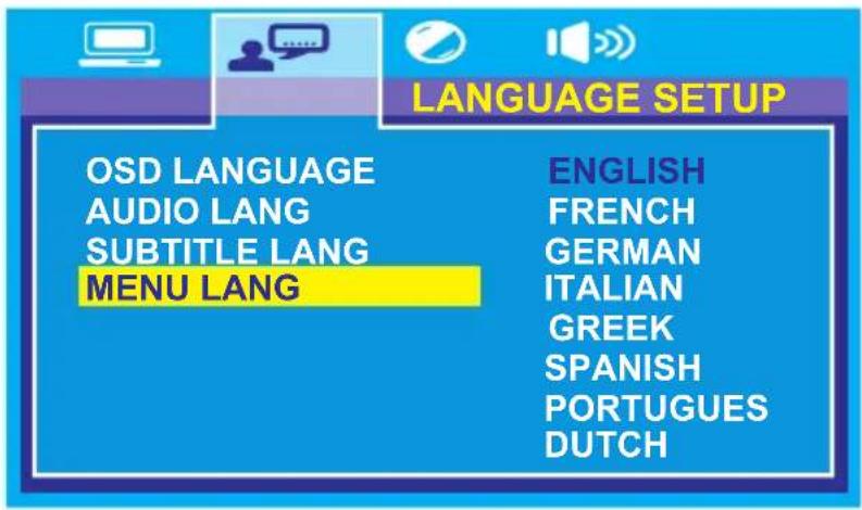 SALORA 22LED6105CD - MENU LANGUAGE - 1