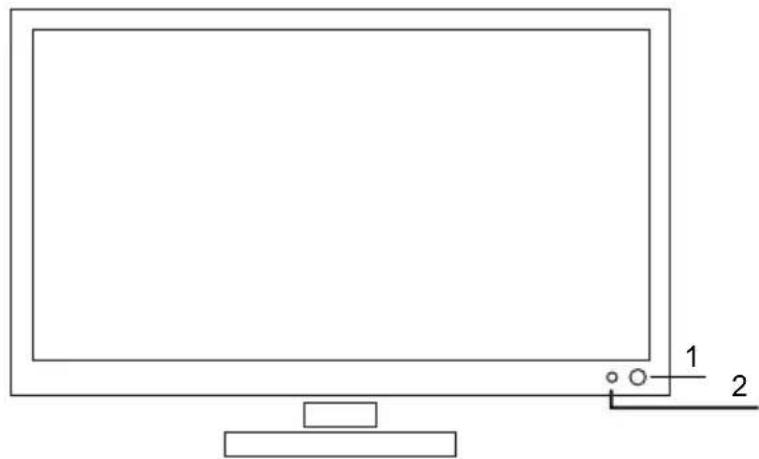 SALORA 22LED6105CD - PANNEAU FRONTAL - 1