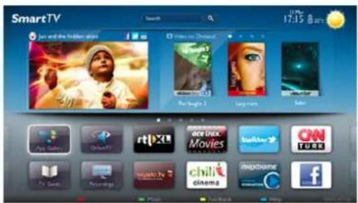 SmartTV 17:15 Apple and the folder at 9 Video on i-3604 Be Bang 1 Song mix Hello App Store Dishoo! rtBox dee lxxx Movies twitter ON TURK TV Studio AppWizard chili cinema magazine f