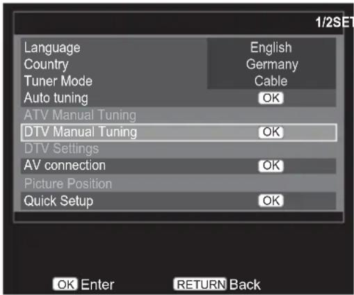 TOSHIBA 26EL933 - DTV mode - Cable - 1