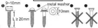 TOSHIBA 26EL933 - Where to install - 3