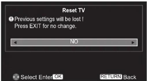 TOSHIBA 26EL933 - Reset TV - 1