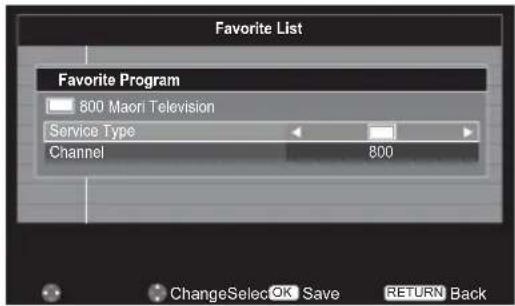TOSHIBA 26EL933 - Favorite Program - 3