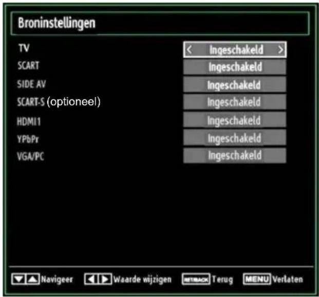 SALORA 19LED7010TW - Broninstellingen configureren - 1