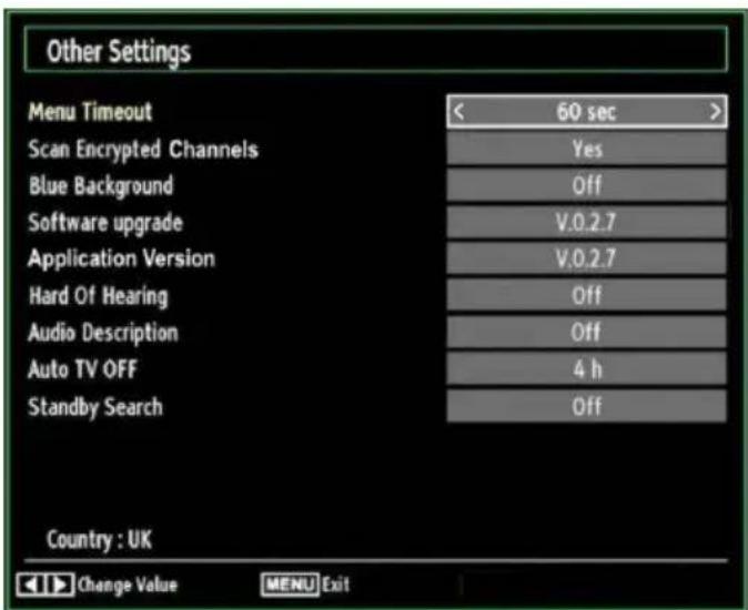 SALORA 19LED7010TW - Configuring Other Settings - 1