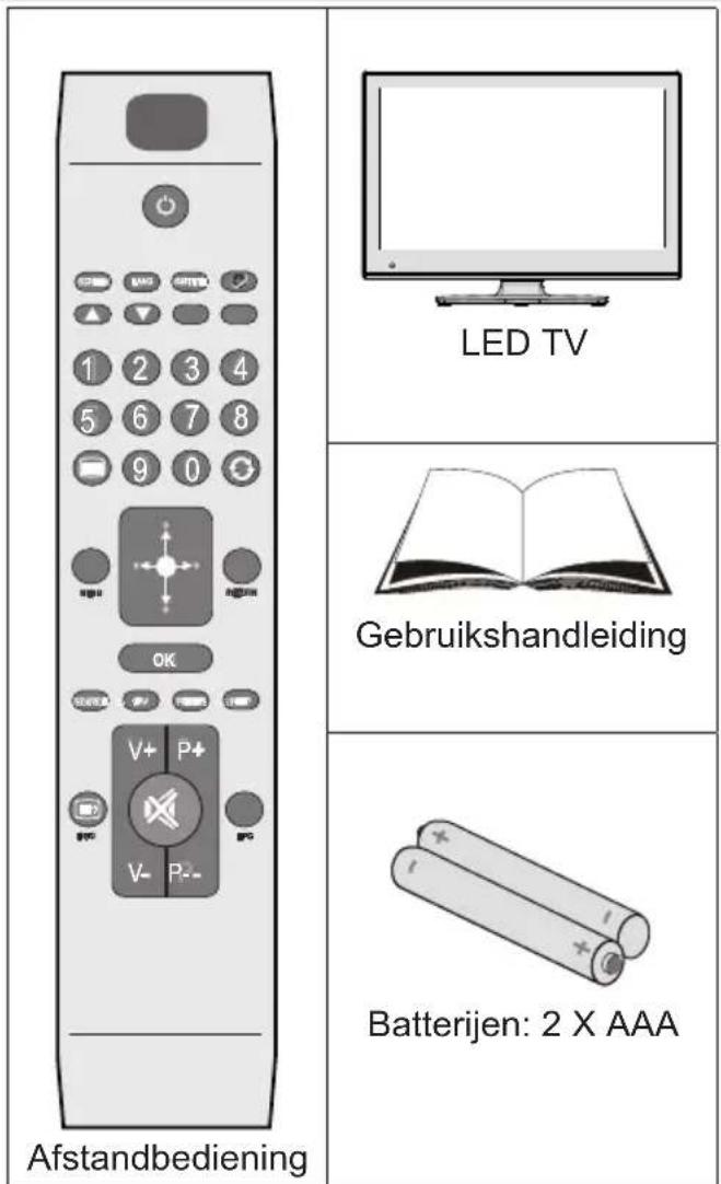SALORA 19LED7010TW - Inhoud van de verpakking - 1
