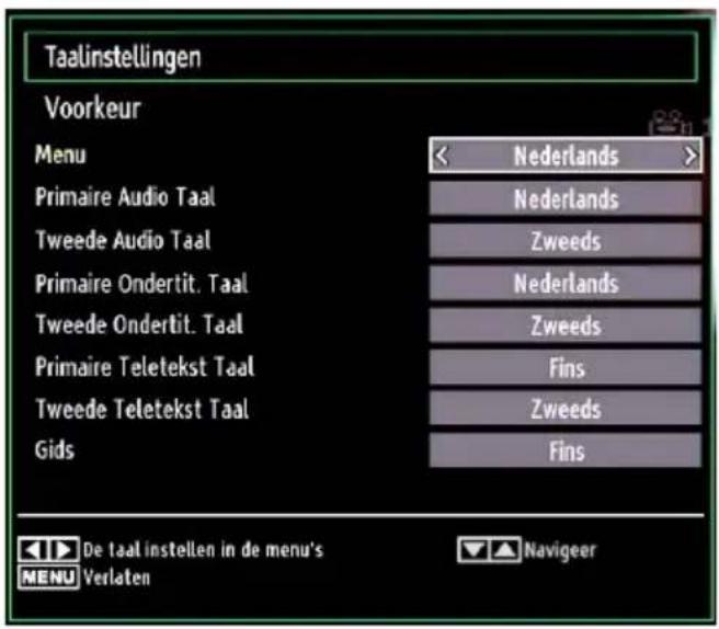 SALORA 19LED7010TW - Taalinstellingen - 1