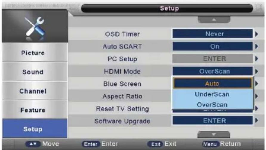 SALORA 24LED3305TD - HDMI Setup - 1