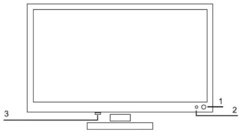 SALORA 24LED3305TD - PANNEAU FRONTAL - 1