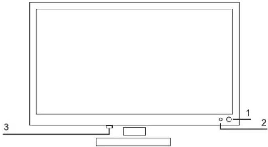 SALORA 22LED3315TDW - FRONT PANEL - 1