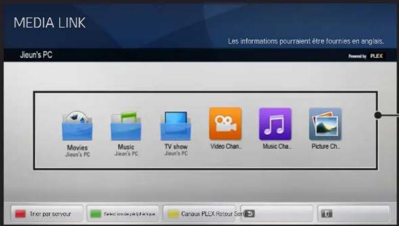 LG 55LS5700 - HOME → Media Link - 1