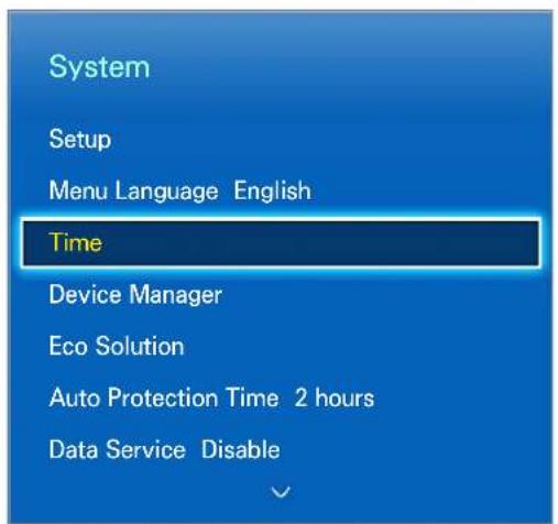 SAMSUNG PS51F5500AK - Clock and Timer - 1