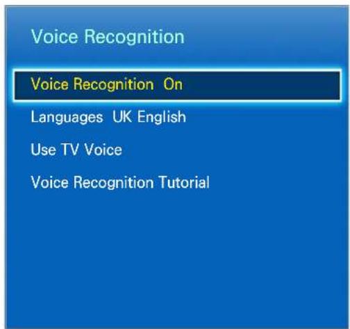 SAMSUNG UE32F4500AK - Voice Recognition - 1