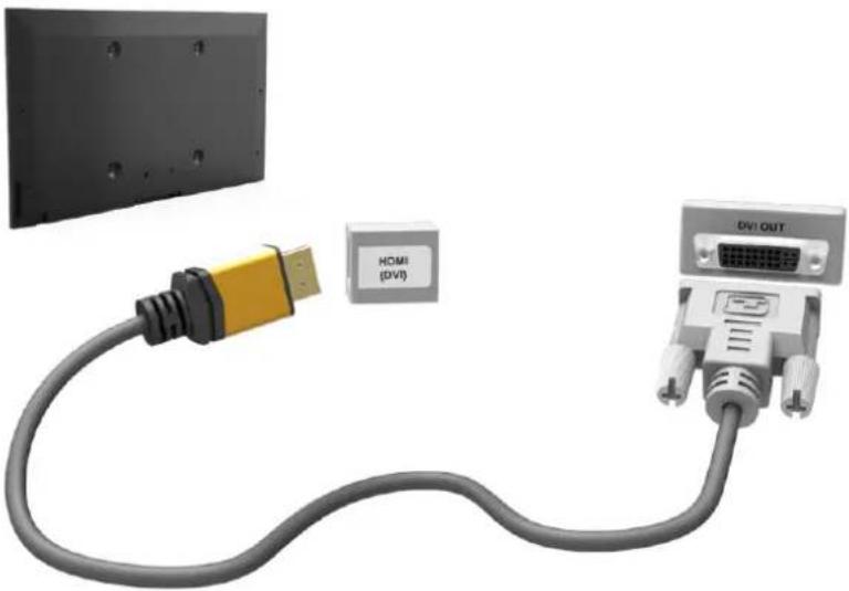 SAMSUNG UE32F4500AK - HDMI-to-DVI Connection - 1