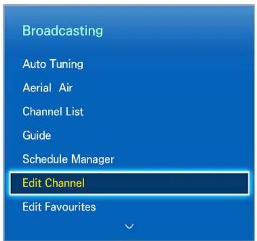 SAMSUNG UE32F4500AK - Channel Management - 1