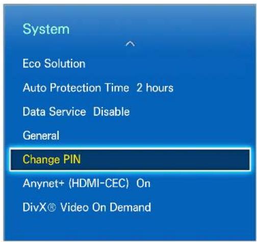 SAMSUNG UE32F4500AK - Password - 1