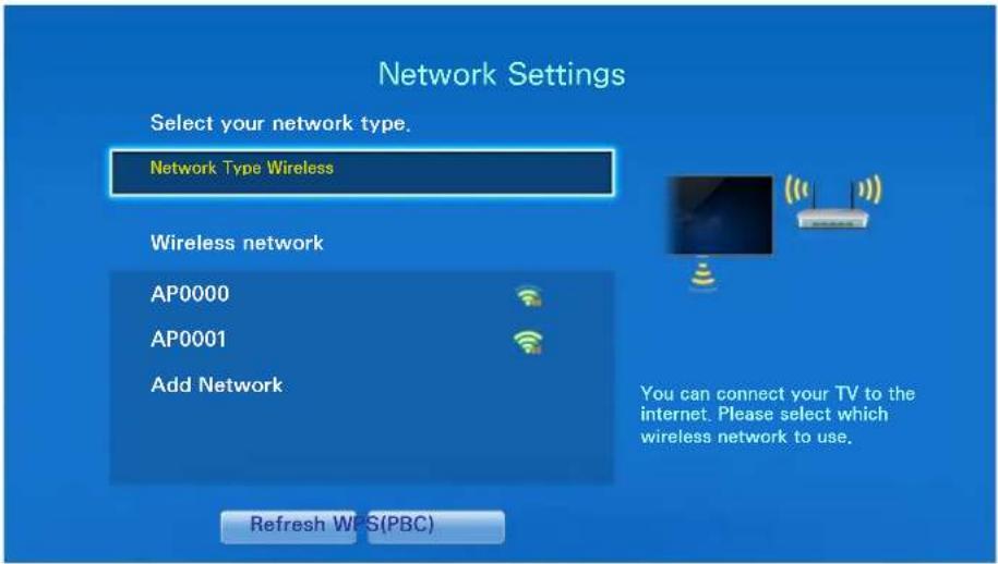 SAMSUNG UE32F4510AK - Manual Wireless Network Setup - 1