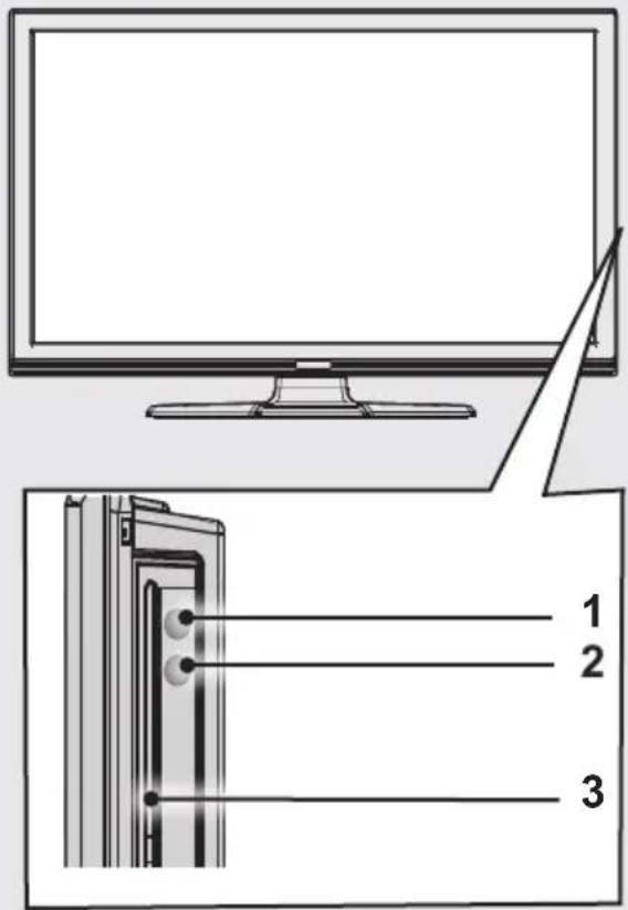 SALORA 32LED8105CD - DVD - Buttons de commande - 2