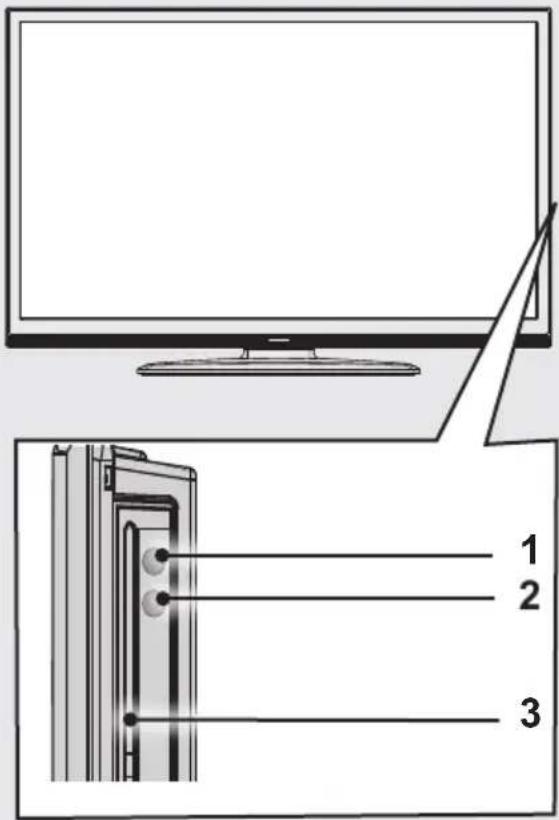 SALORA 32LED8105CD - DVD - Bedieningstoetsen - 2