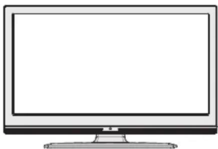 SALORA 19LED8005TD - Bedieningstoetsen op de TV - 1