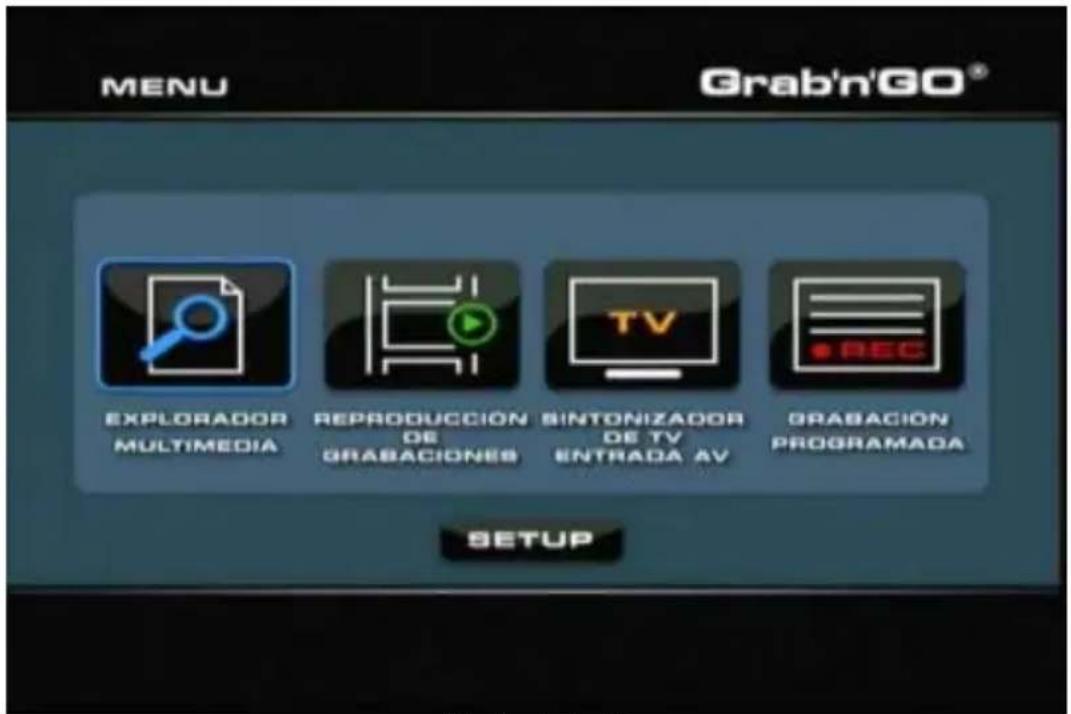 CONCEPTRONIC Media Giant Plus - Menú principal - 1