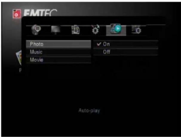 EMTEC Movie Cube K800 - Auto play setup - 1
