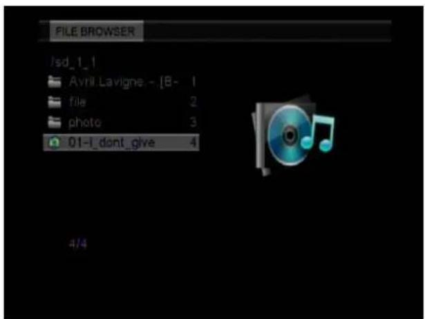 EMTEC Movie Cube K800 - Music Playback - 1