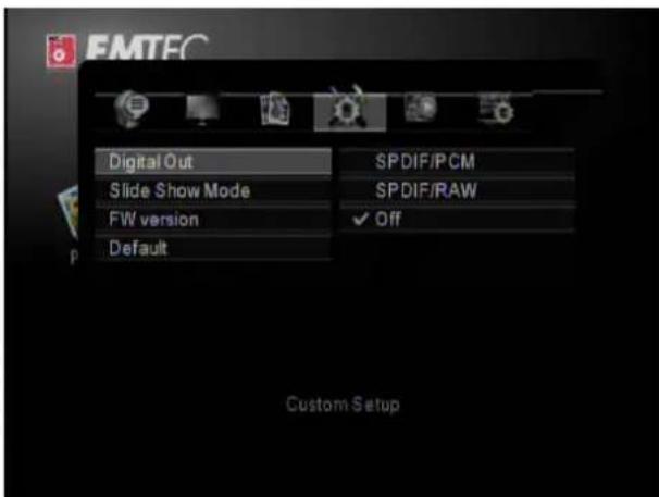 EMTEC Movie Cube K800 - Custom setup - 1