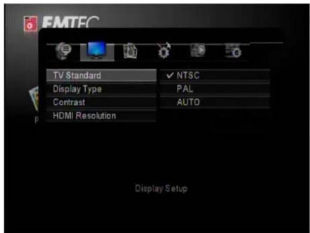 EMTEC Movie Cube K800 - Display setup - 1