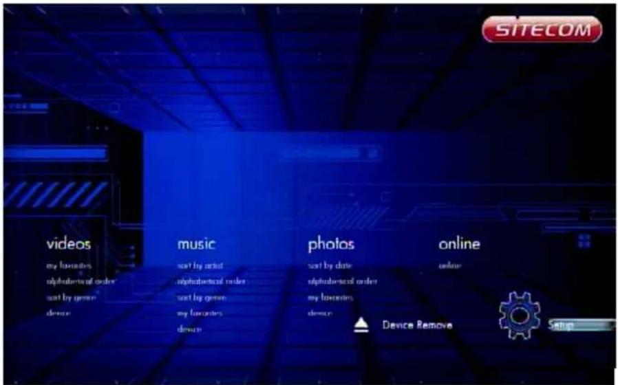 SITECOM MD-272 - Settings Menu - 1