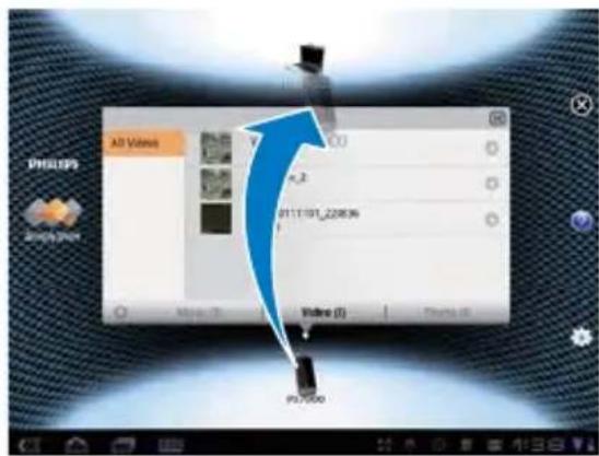 PHILIPS HMP7001 - Select the player: - 1