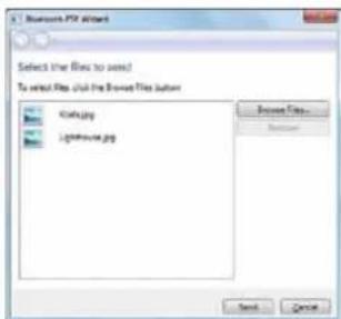 VIEWSONIC ViewPad V10s - Sending a file to a Bluetooth device - 4