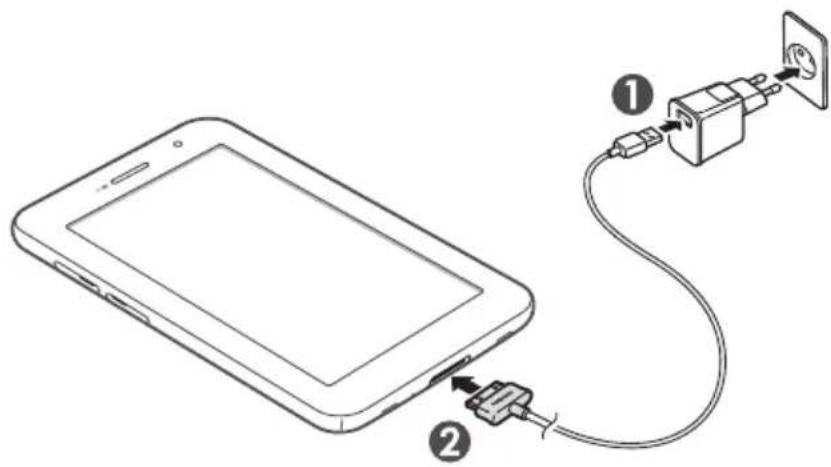 SAMSUNG Galaxy Tab 7.0 Plus - Charger la batterie - 4
