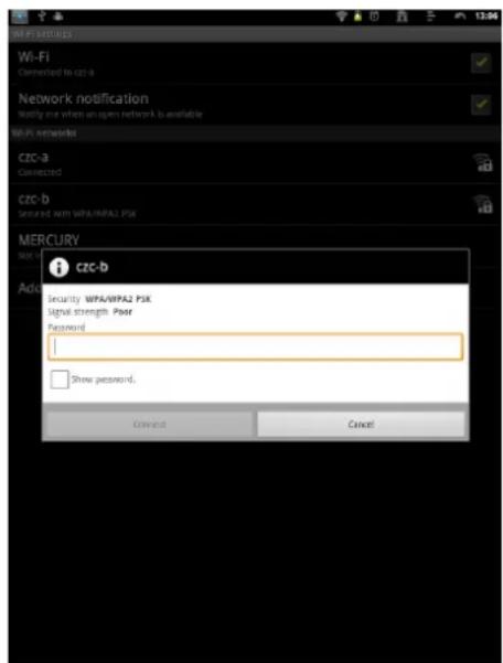 VIEWSONIC ViewPad 10e - Wi-Fi-Netzwerk konfigurieren - 2