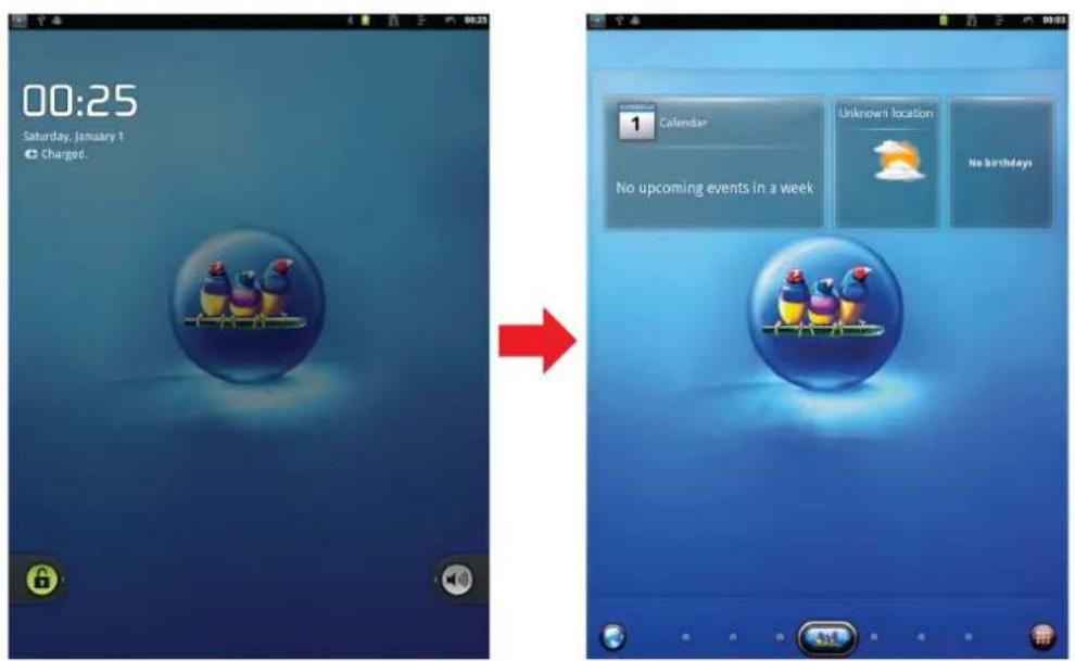VIEWSONIC ViewPad 10e - Bildschirmmodus einstellen - 1