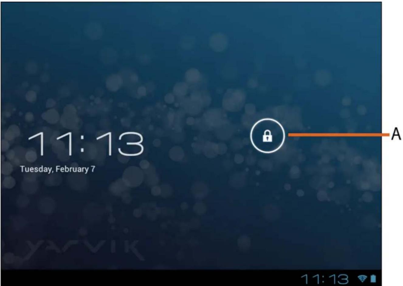 Yarvik GoTab Yotta 9.7 - Démarrage de la tablette GoTab - 1