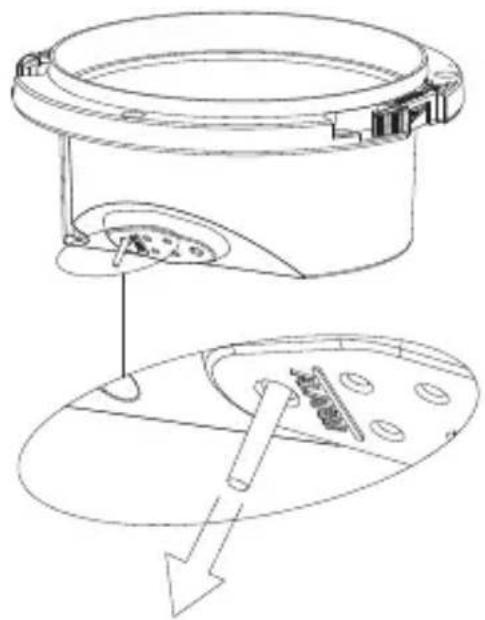 SAMSUNG SND-5080 - To add an alarm cable - 1