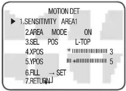 SAMSUNG SCD-2080R - - MOTION DET: - 1