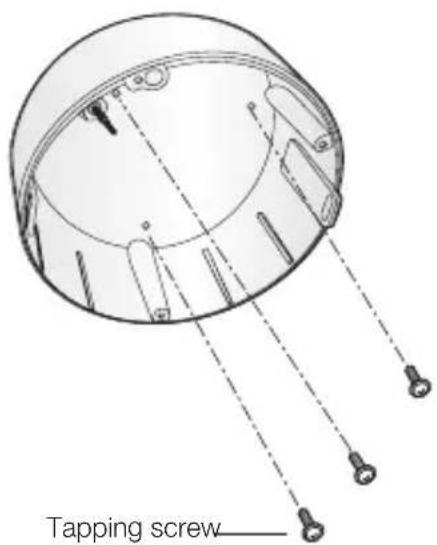 SAMSUNG SCV-2081R - INSTALLING THE CAMERA ON A CEILING OR WALL - 1