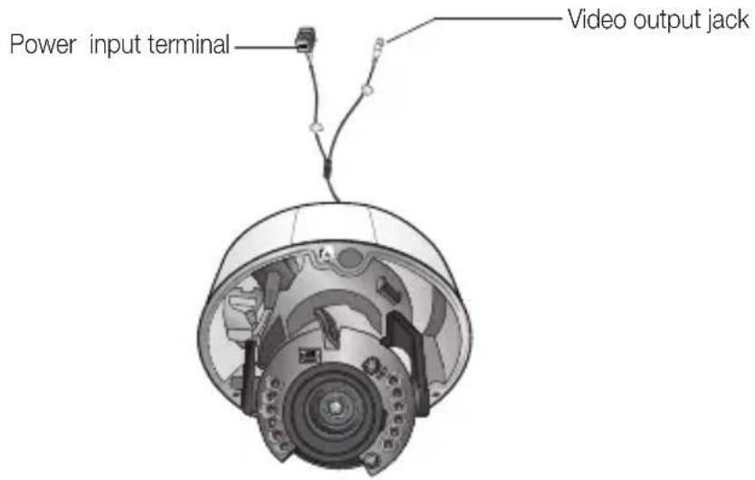 SAMSUNG SCV-2081R - INSTALLING THE CAMERA ON A CEILING OR WALL - 2