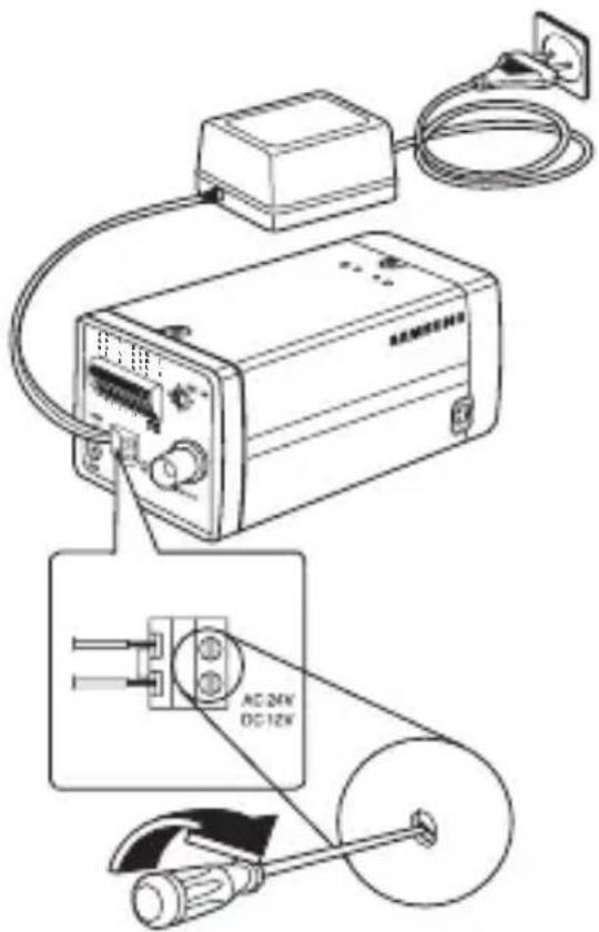 SAMSUNG SCB-2001P - CONNECTING CABLES AND CHECKING OPERATION - 2