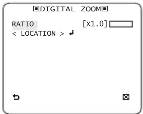 SAMSUNG SCB-2001P - DIGITAL ZOOM [ON/OFF] - 1