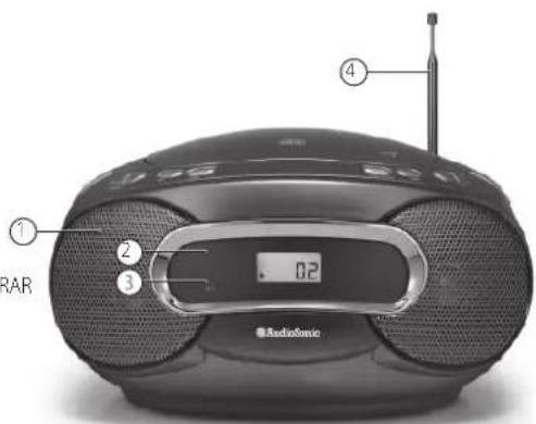 AudioSonic CD-1580 - IDENTIFIER A DELAR - 1