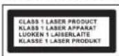 AudioSonic CD-1580 - Prodotto con laser di Classe 1 - 1