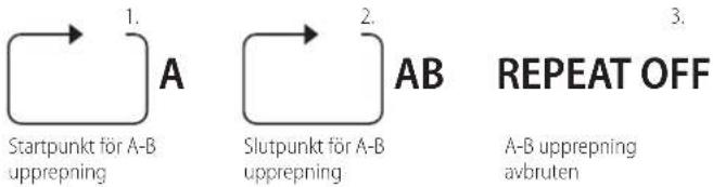 AudioSonic DV-1823 - A-B upprepning - 1