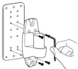 Ergotron LX HD Wall Mount Pivot - WALL PLATE MOUNTING INSTRUCTIONS - 15